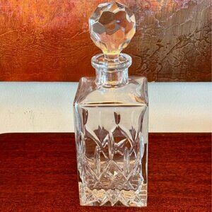 Waterford Lismore Square Decanter 26 oz STUNNING!